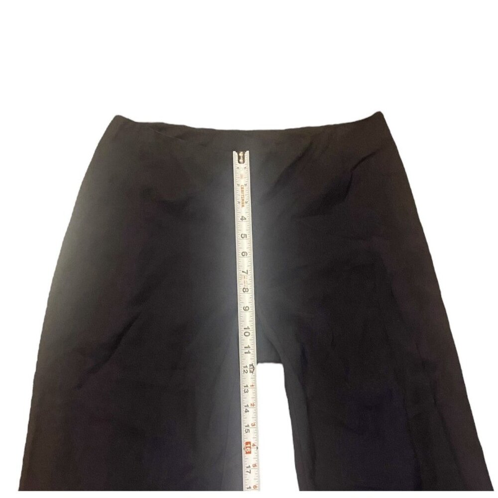 Eileen Fisher Pants Womens Size M (32x31.5) Navy Blue‎ Side Zip Wide Leg Career - Picture 5 of 7